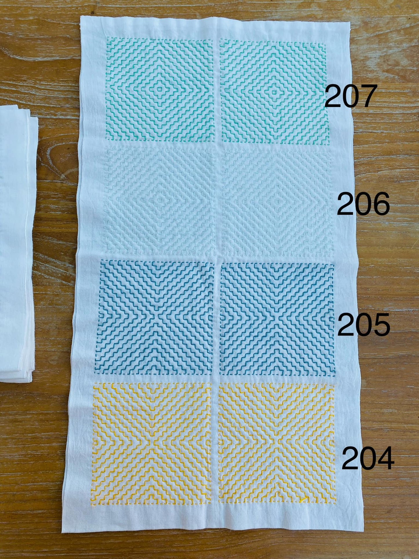 Daruma Sashiko Thread 40m - Fine - Sunflower- 204 - Sashiko