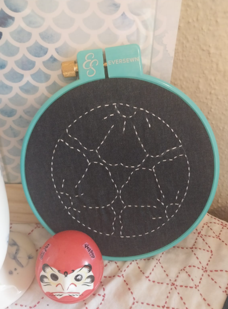 Seigaiha Waves kit - Sashiko