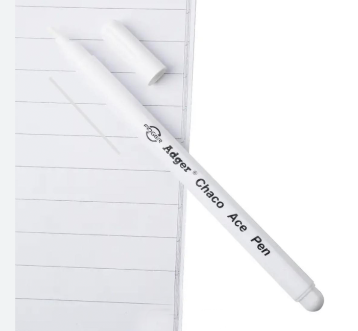 Adger Chaco Ace Pen White - Sashiko