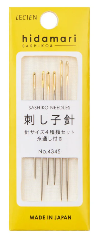 Lecien Cosmo Hidamari Sashiko Needles - Sashiko