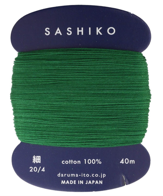 Daruma Sashiko Thread 30m - Medium - Bamboo -208 - Sashiko