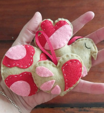 Crimson & Clover DIY Felt Ornament Kit